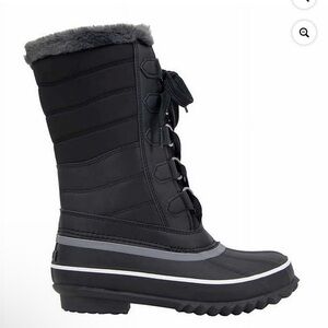 JBU Sabine Ladies' Water Resistant Winter Boot, Black